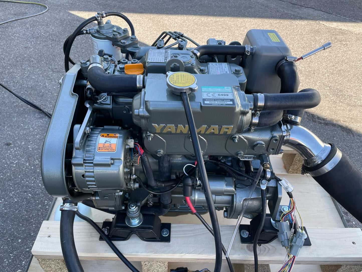 YANMAR 3JH5E - 39HP / 3000 RPM Bobtail unit