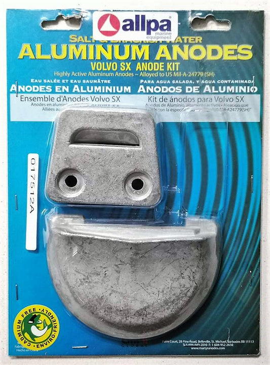 Anode Kit Volvo Penta SX CMSXKITA