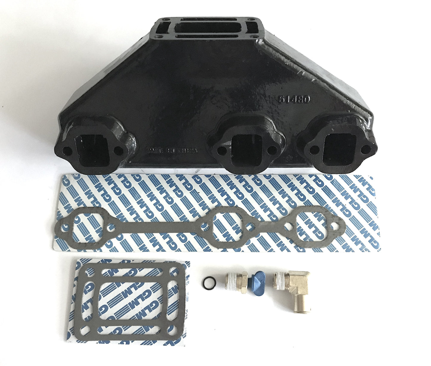 4.3L V6 Volvo/OMC 1991 & UP Exhaust manifold assembly 3857656 3852338