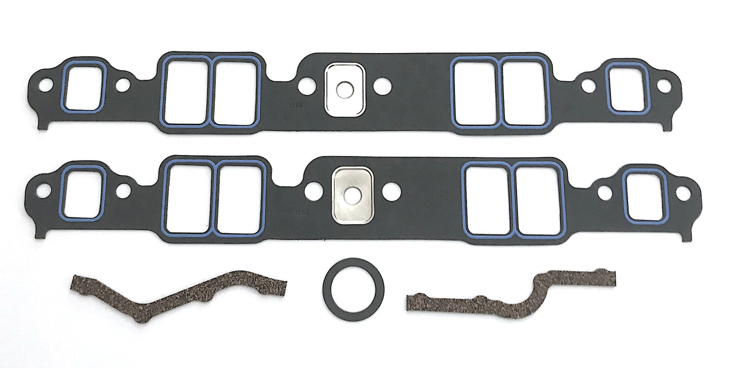 Intake Manifold Gasket set for OMC 5.0/5.7L 305/350 CID V8, 1967-1995 # OEM 985630, 3854269