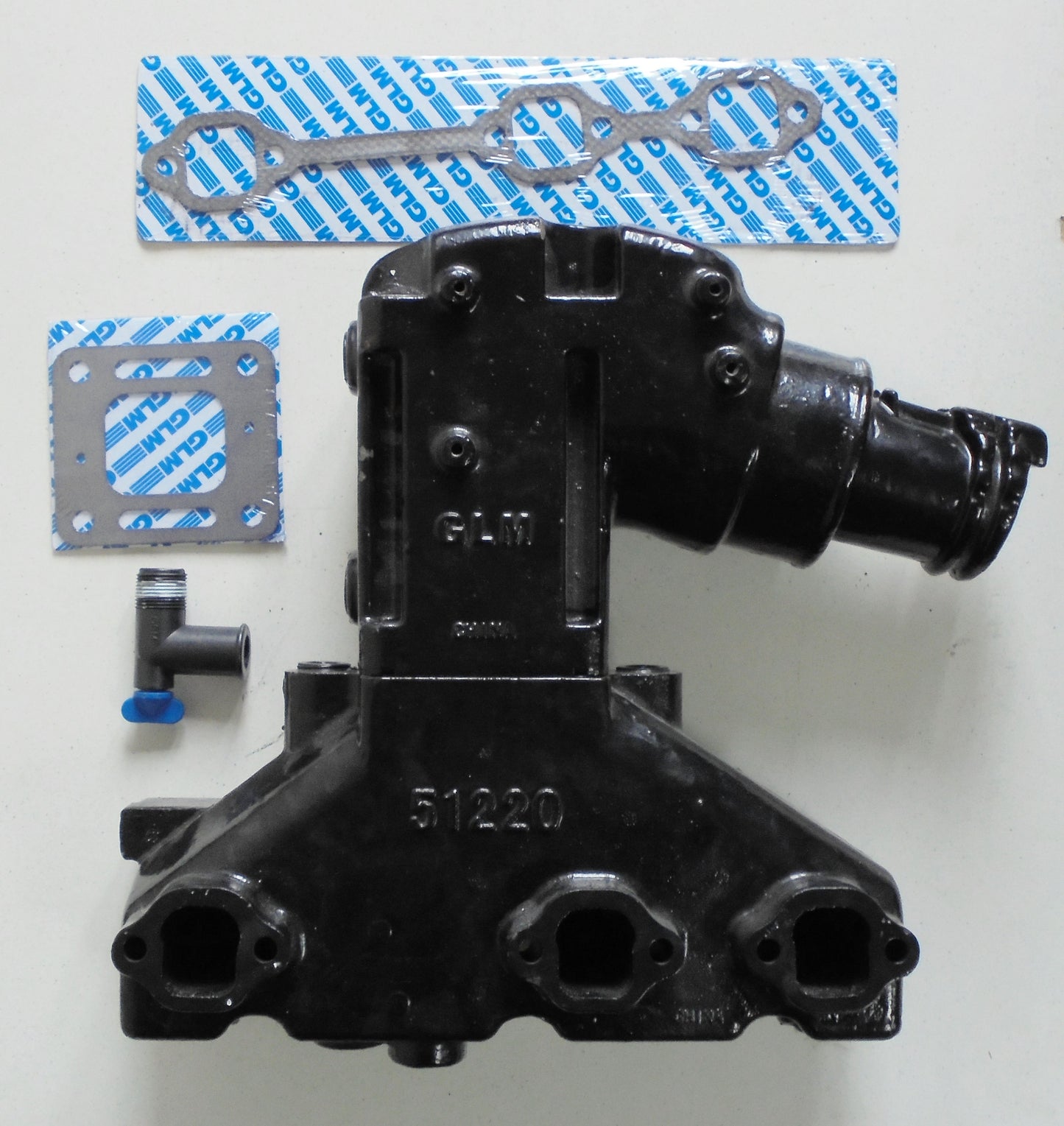4.3L V6 1998 & UP Mercruiser Exhaust manifold 864612T01; 99746A17
