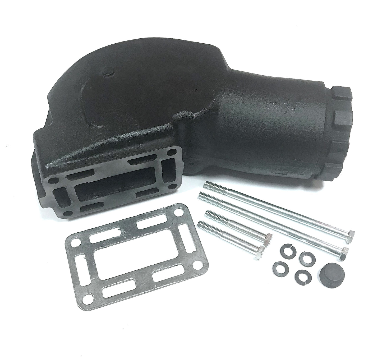 Ex. Elbow Volvo Penta V6 / 4.3L AQ175, AQ205, AQ430A/B, AQ432, AQ434 - 857037