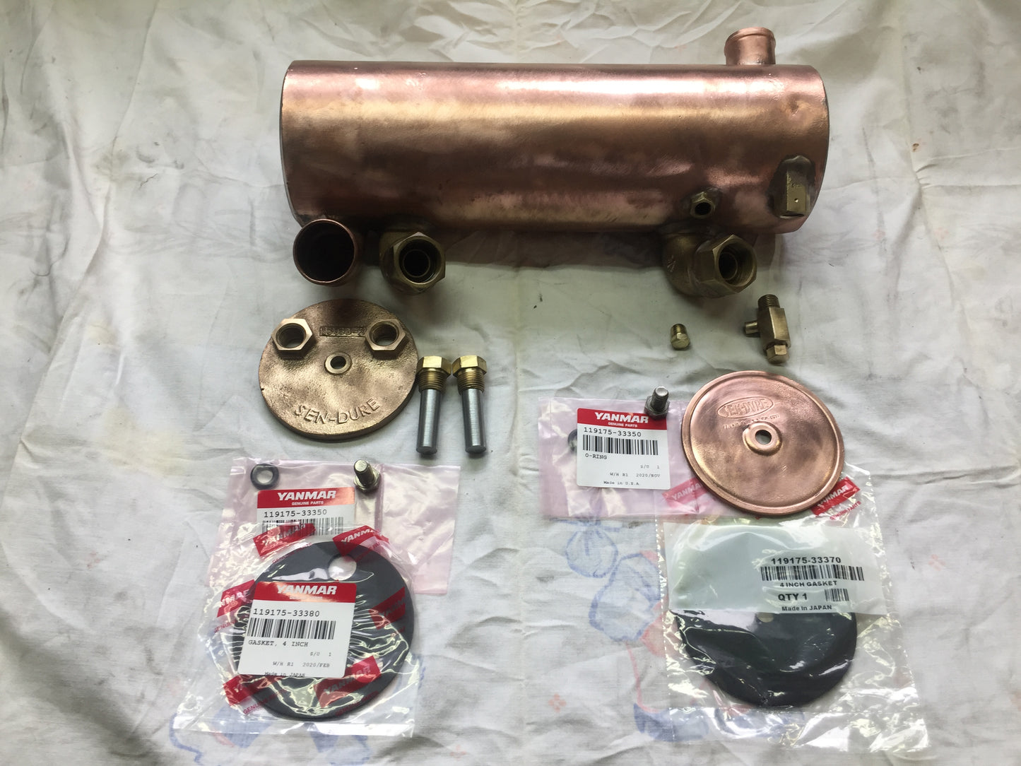 YANMAR 4LHA Cooler Assy Oil 119175-33200