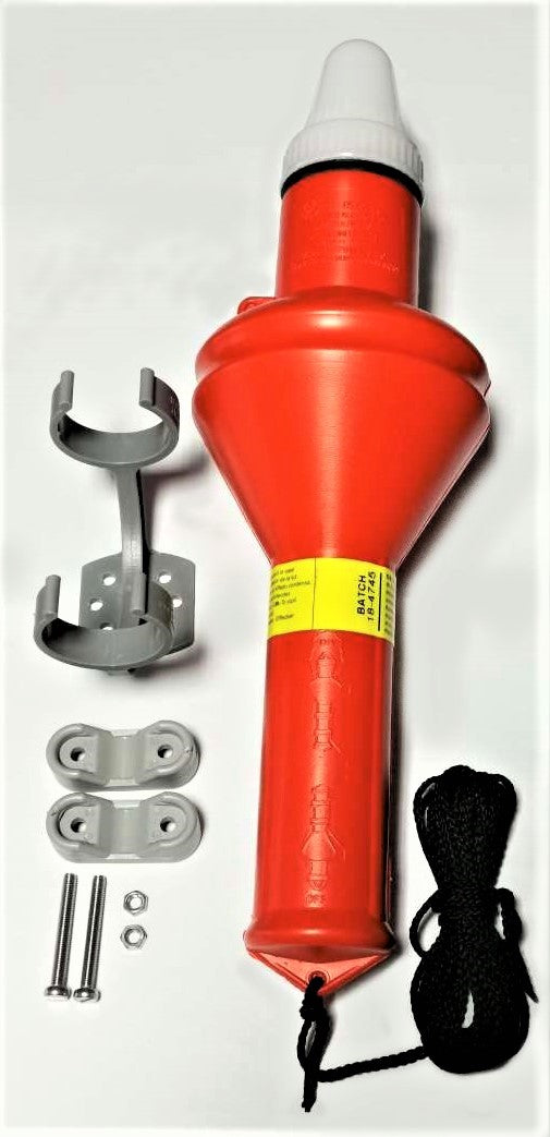 Floating lifebuoy light