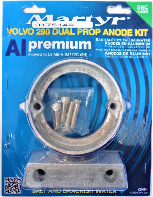 Anode Kit Volvo Penta 290 DP (Duol Prop)  CM290DPKIT