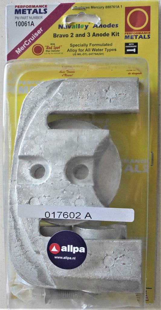 Anode Kit Mercruiser Bravo II Bravo III  10061A (888761А1)