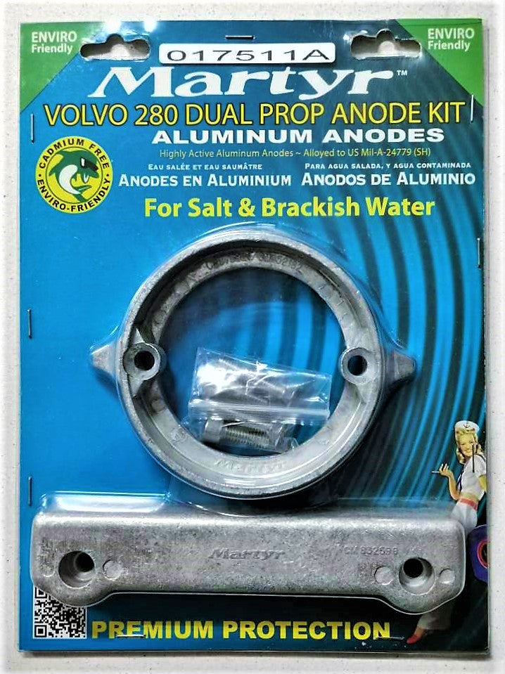 Anode Kit Volvo Penta 280 DP (Duol Prop) CM280DPKITA