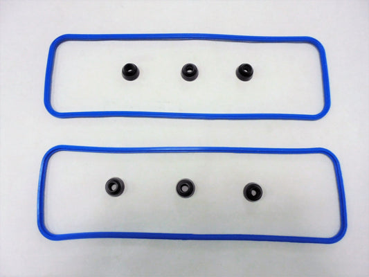 Valve Covers Gaskets Set for  Mercruiser 4.3L/LX/LH/LHX 262 CID V6 (for Engine with Plastic Valve Covers) 1996 & Up # 27-827154