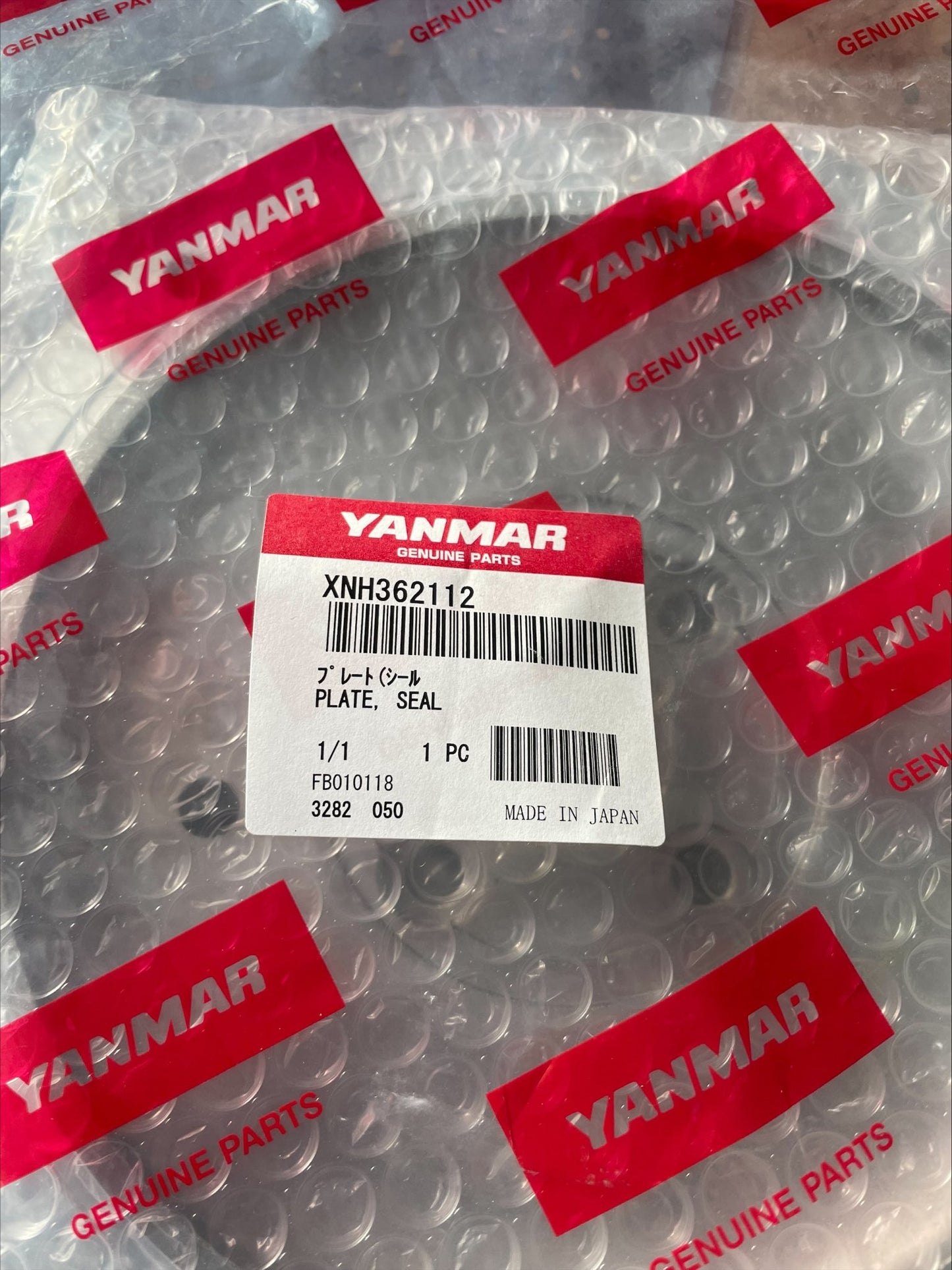 YANMAR 6LP 6LPA Plate Seal XNH362112