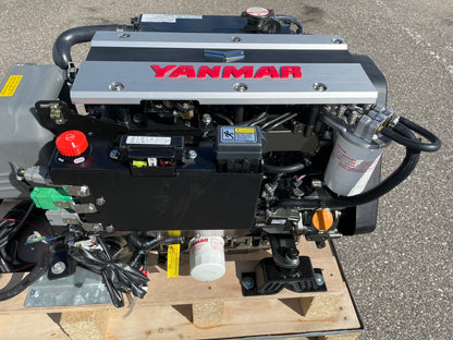 Catamaran YANMAR propulsion 2x4JH57 + 2xSD60-5 Ratio 2.23
