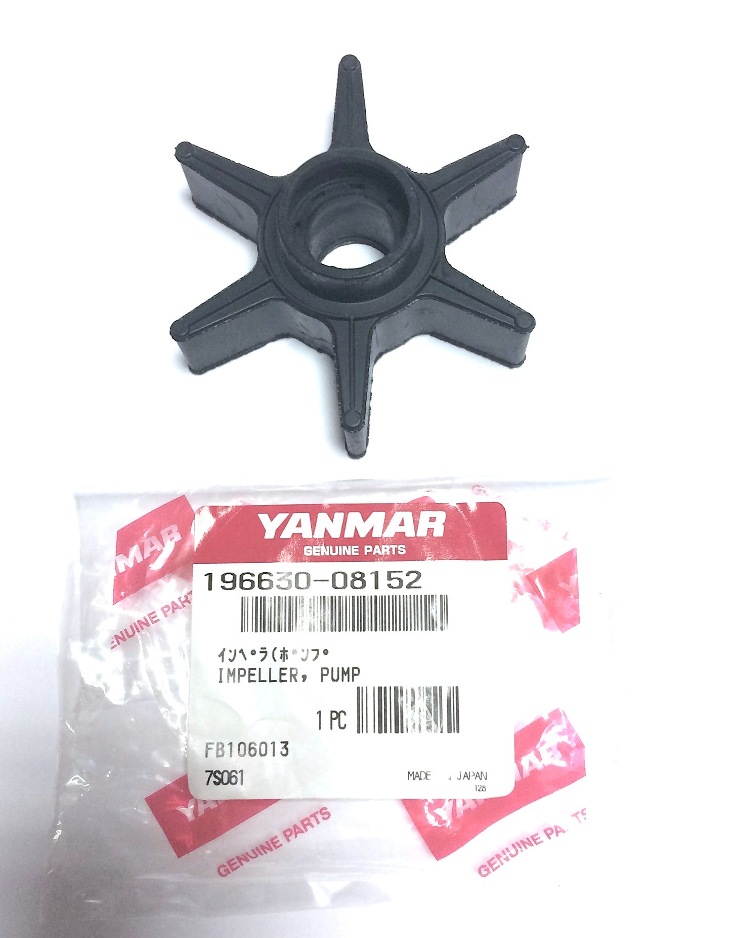 Impeller Yanmar D27 D18 196630-08152