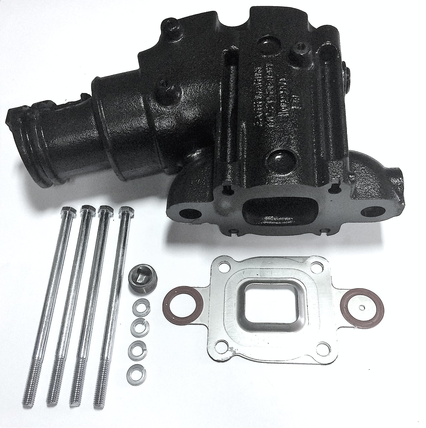Mercruiser V6-4.3L/ V8-5.0, 5.7, 6.2L Dry Joint Exhaust elbow 14° 864591T02