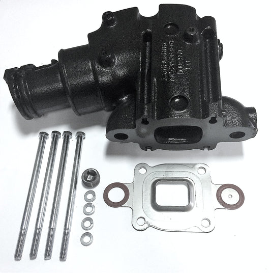 Mercruiser V6-4.3L/ V8-5.0, 5.7, 6.2L Dry Joint Exhaust elbow 14° 864591T02