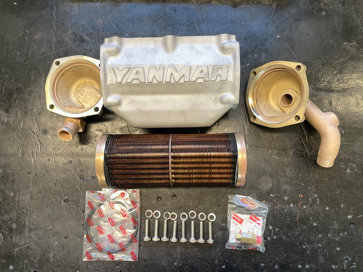 YANMAR 4JH3 DTE HTE Intercooler Assy 129673-18100