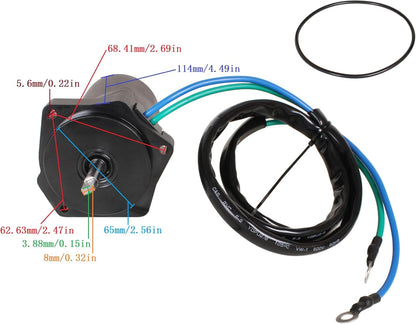 Trim motor Yamaha F70-F60-F50 6CJ-43880-12-00