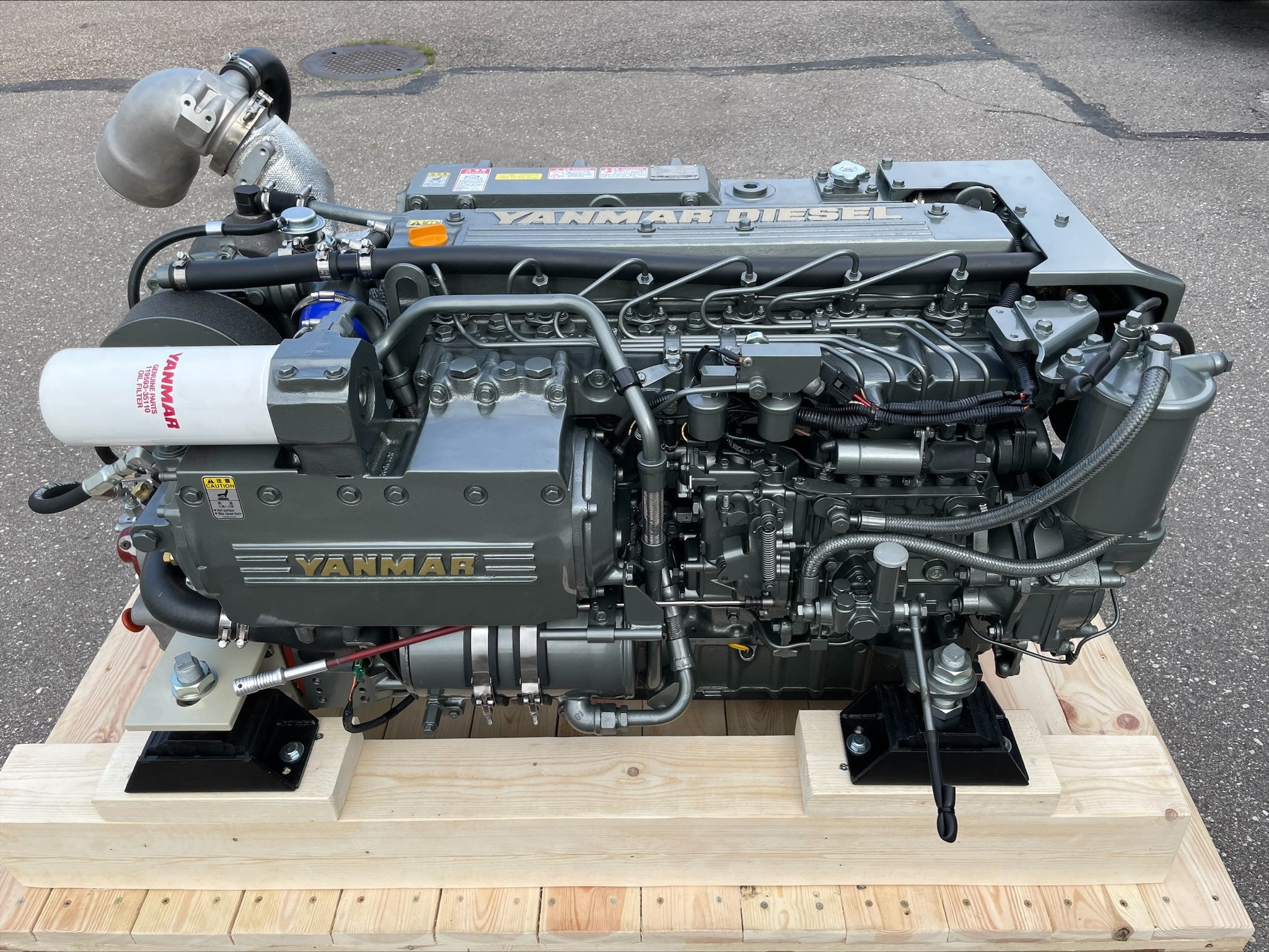 2 x YANMAR 6LYA-STP 370HP at 3300RPM Bobtail – Baltic Motors