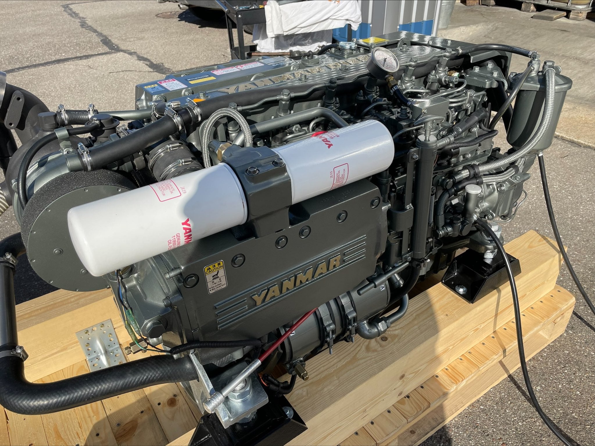 YANMAR 6LY2ASTP 440HP 3300RPM Bobtail Baltic Motors