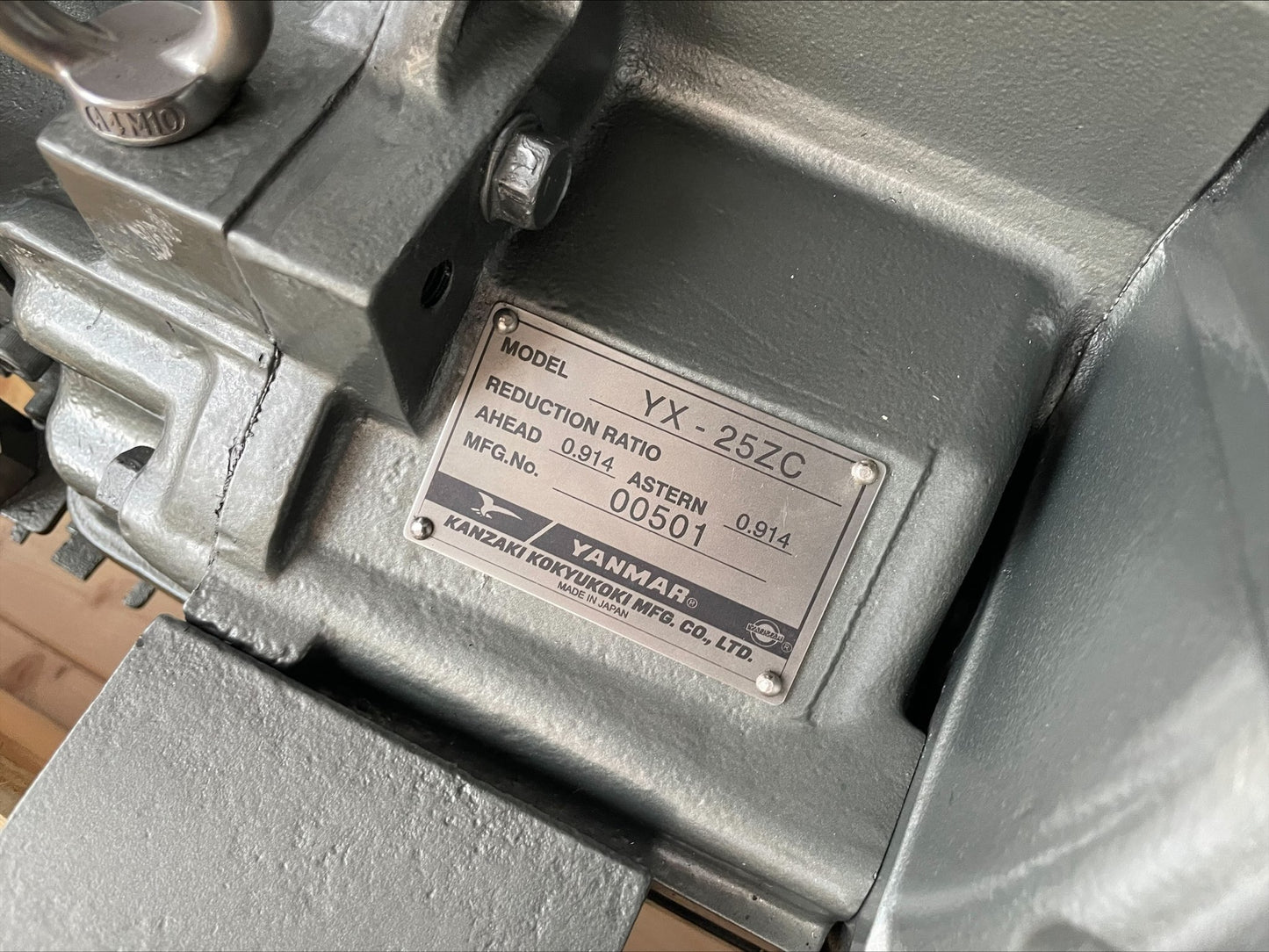 Gearbox YANMAR YX-25ZC Ratio 0.914 for Yanmar 6LY engines
