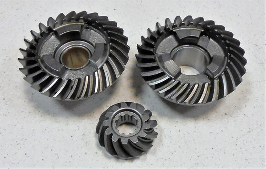 Gear set Yamaha F9.9 / F15 / F20 / 9.9 / 15 HP, 63V-45551-00-00; 6E7-45560-01-00 ;  6E7-45571-00-00