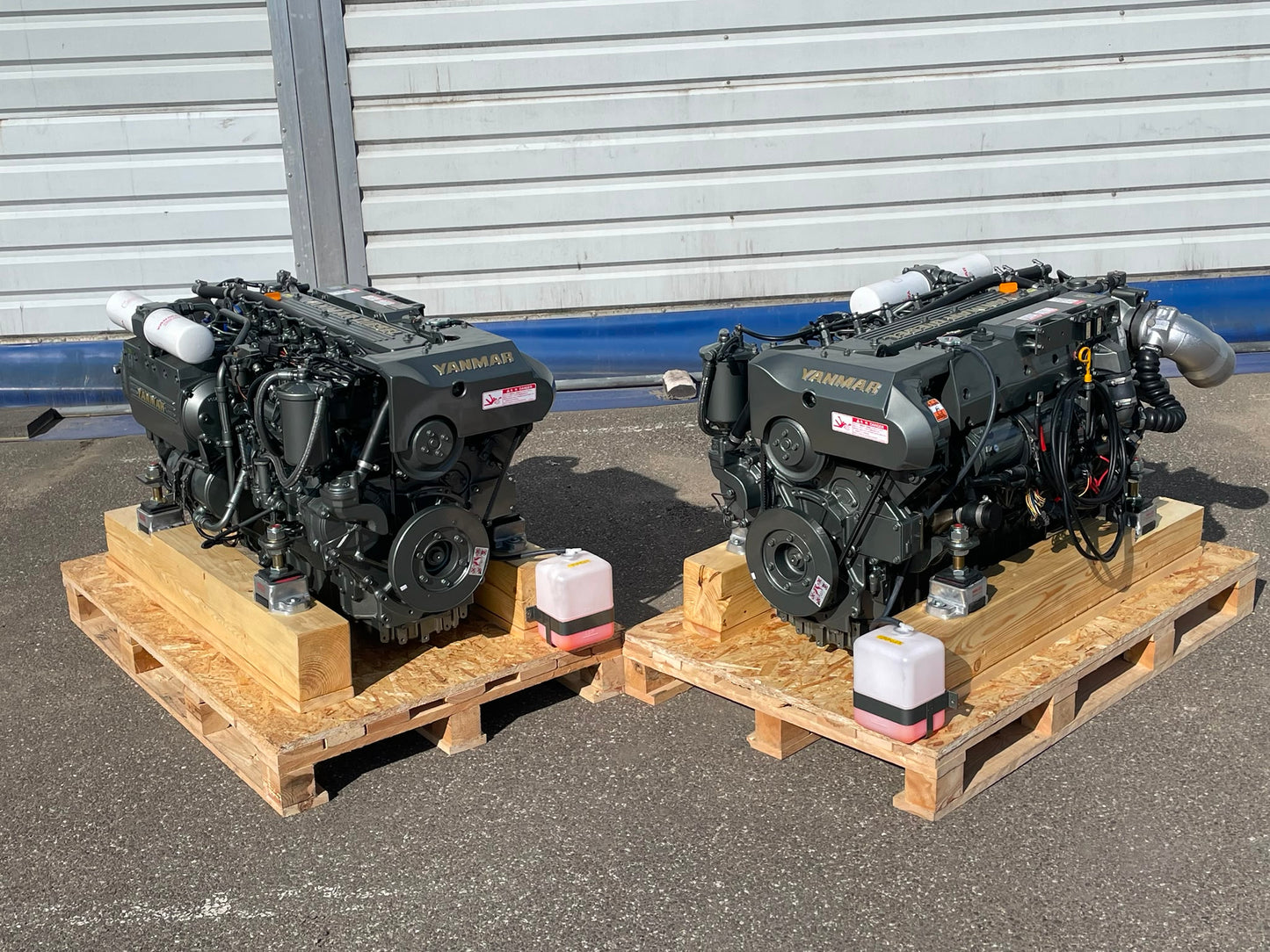 2 x YANMAR 6LY2A-STP 440HP at 3300RPM Bobtail