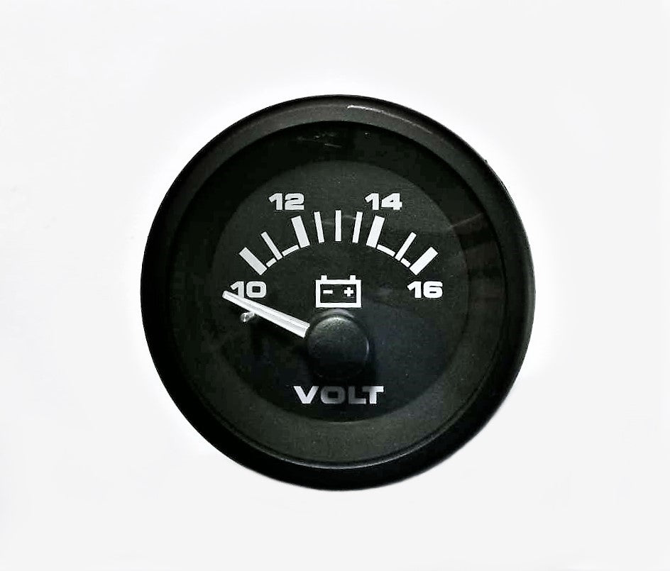Voltmeter gauge  10-16V   ø 52mm