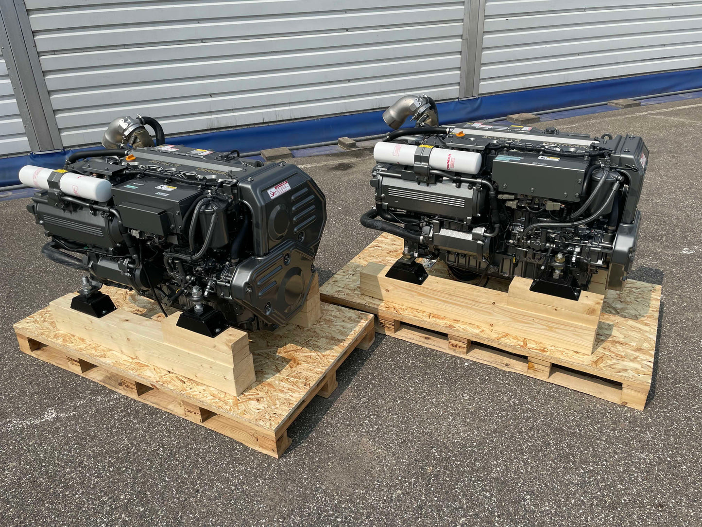 2 x YANMAR 6LY3-ETP 480HP at 3300RPM Bobtail
