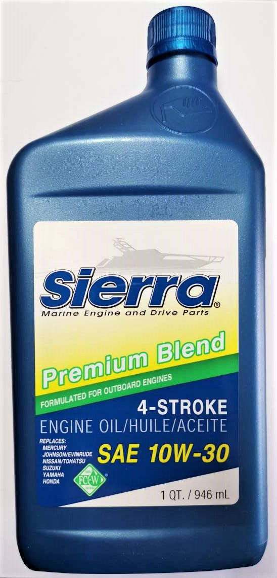 Engine Oil 10W-30 for 4-Stroke Outboards