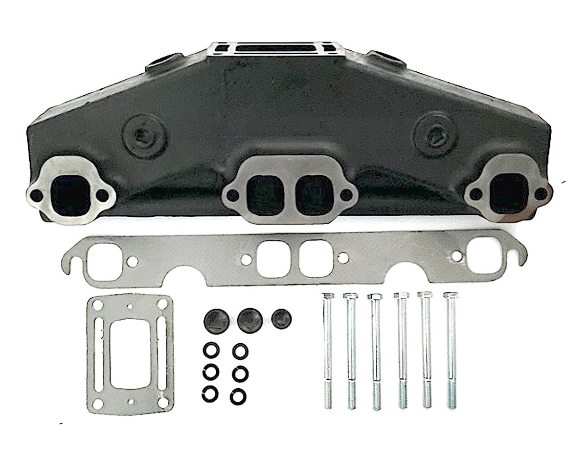 5.0 / 5.7L V8 Volvo/OMC 1990 & UP Exhaust manifold assembly   3857723    3852374