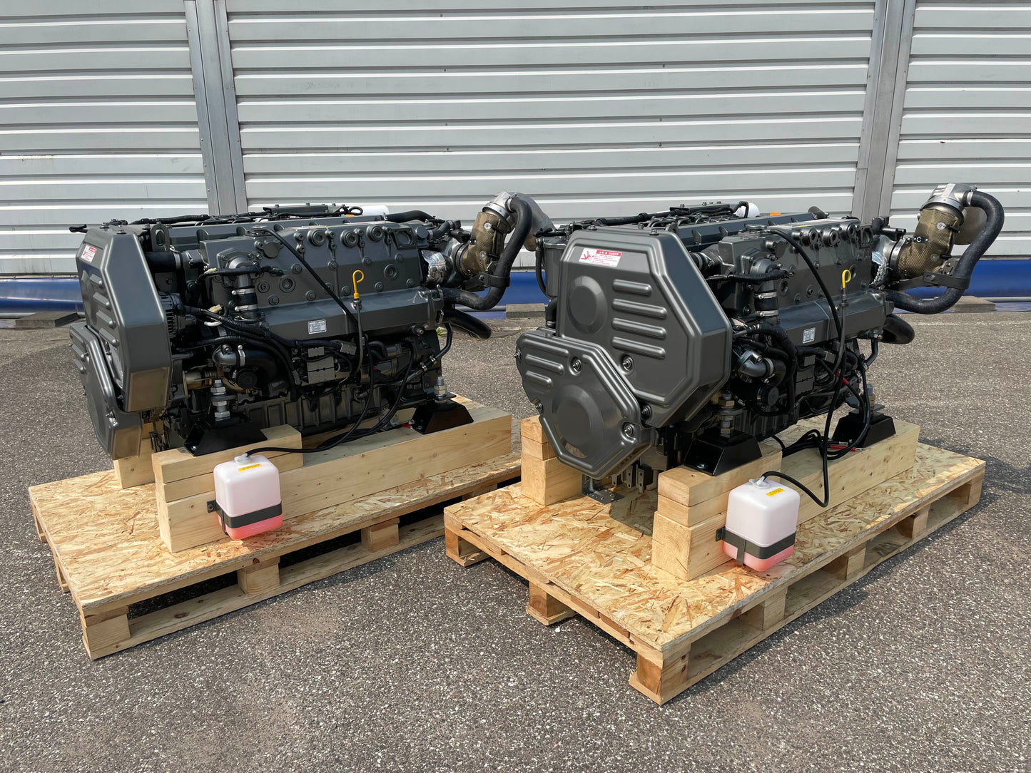 2 x YANMAR 6LY3-ETP 480HP at 3300RPM Bobtail