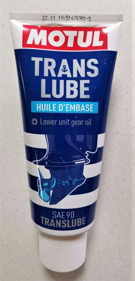 Lower Unit Gear Oil for Outboards and Sterndrives